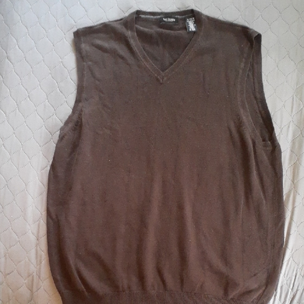 Men's Brown Sweater Vest